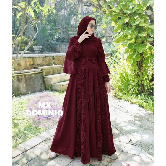 MAXI DRESS DOMINIQ rD / READY 8 WARNA BEST SELLER | BIG SIZE