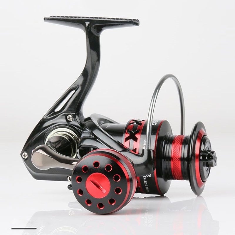 Reel Pancing Metal DEUKIO DS AR 2000-7000 Max Drag 30lb Knob Metal Kekuatan Tinggi Body Mewah Max Drag Fishing Reel / Penggulung Senar Pancing 30kg 2000-7000 Bahan Metal