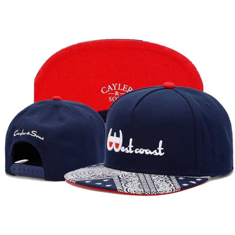 High quality flat brim caps men for and women baseball cap fashion embroidered panel cap