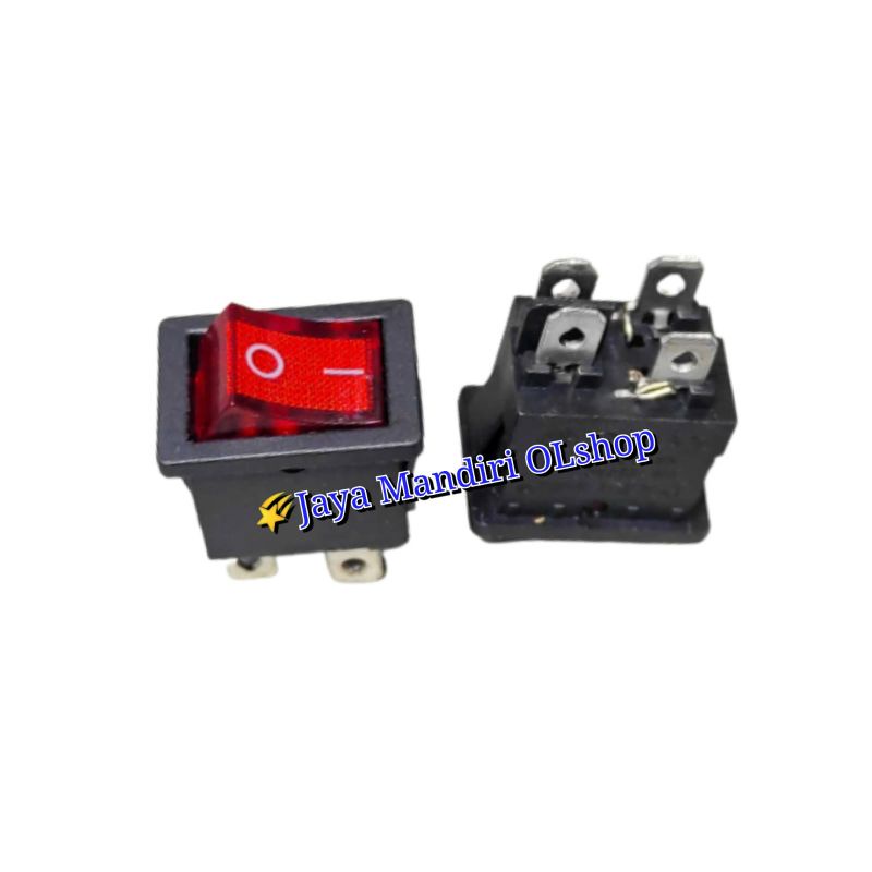 SAKLAR/ SWITCH LAMPU KECIL 4 PIN - SAKLAR LAMPU KECIL 4 KAKI