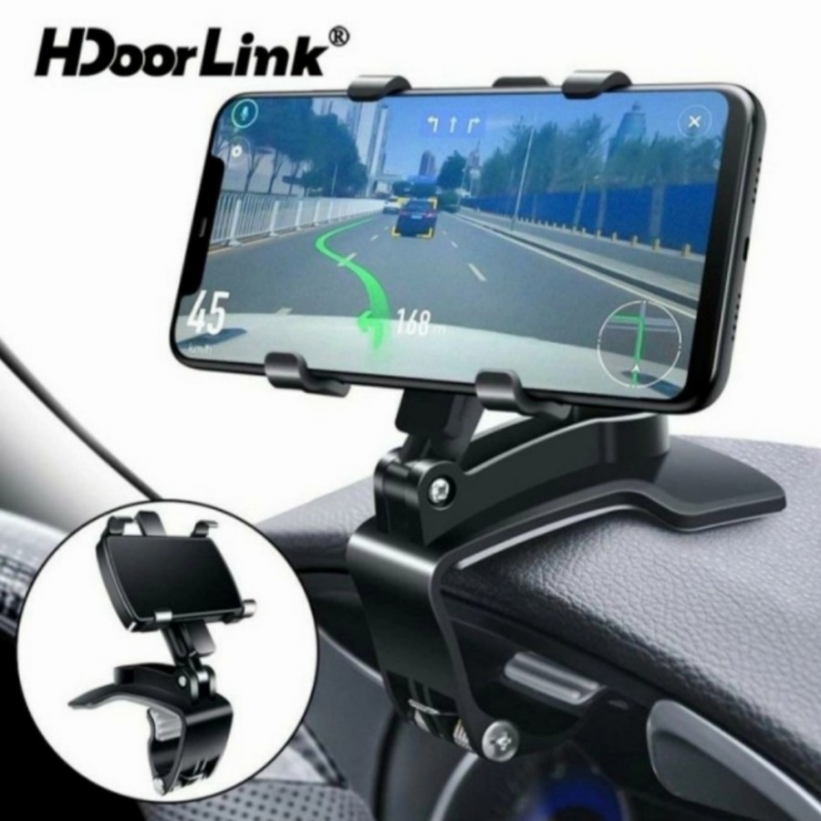 Hdoorlink Car Phone Holder Tempat HP Multifungsi Mobil