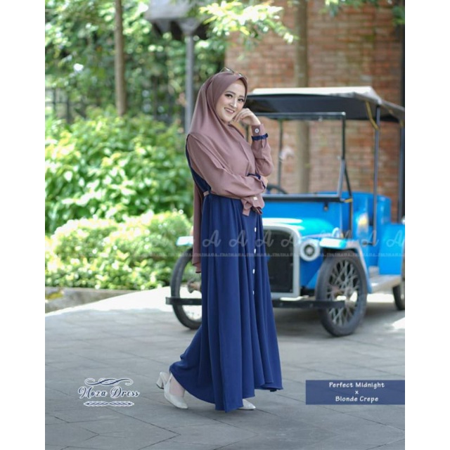 Ready stok. moza dress by Aimana.id