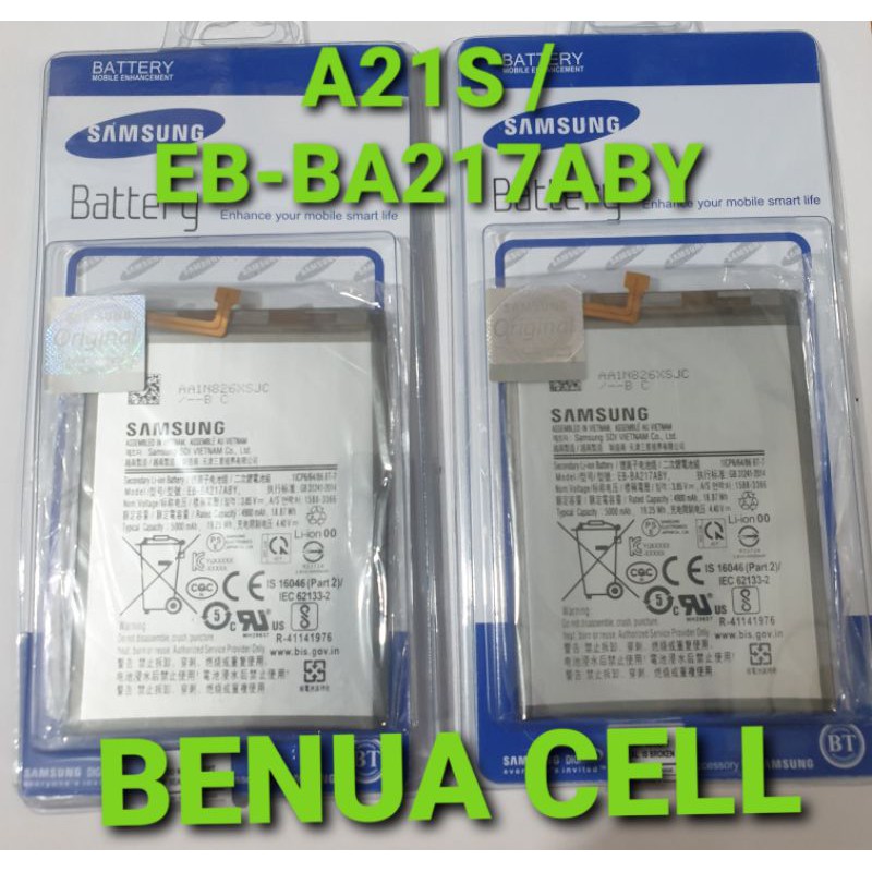 BATRE BATERAI BATEREI SAMSUNG GALAXY A21S EB-BA217ABY
