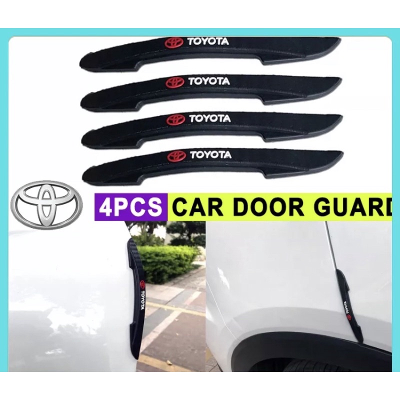 Door Guard Pelindung Pintu Mobil Logo TOYOTA ALL NEW RUSH