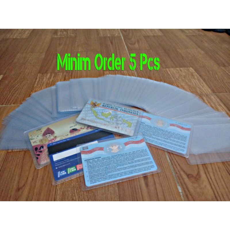 Plastik Pelindung Ktp / SIM / ATM - Cover Pelindung Kartu