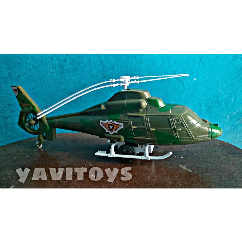 OCT 5113 MAINAN ANAK HELIKOPTER TARIK UKURAN BESAR / MAINAN KENDARAAN UDARA / HELIKOPTER MAINAN