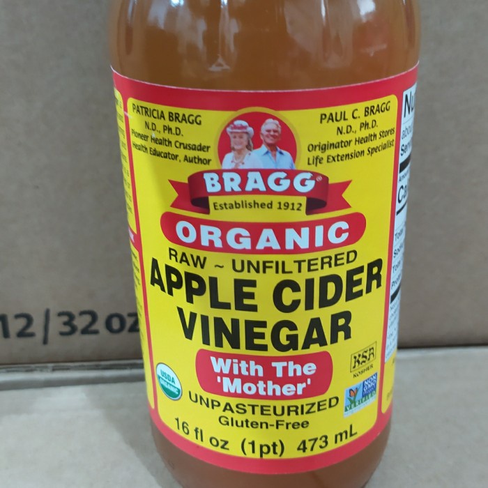 

Jual Bragg Apple Cider Vinegar 473Ml / Cuka Apel 473Ml