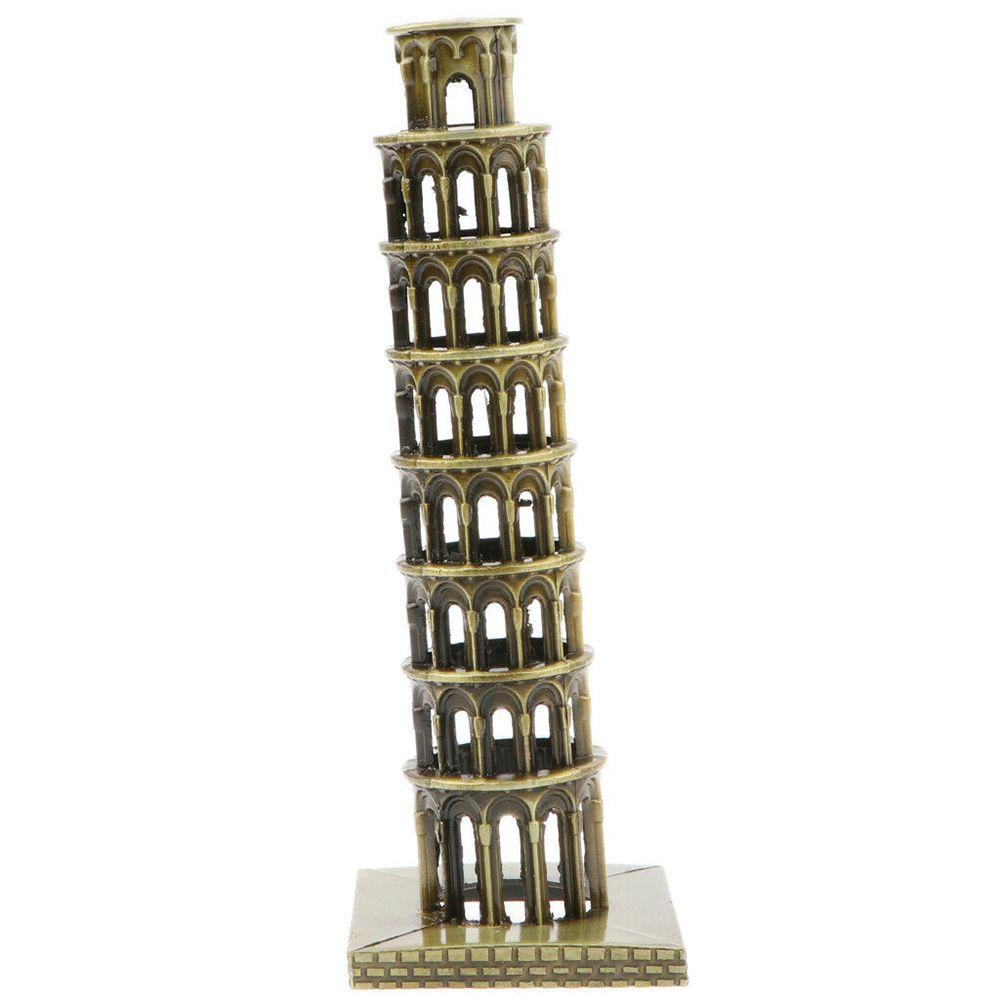 Populer Bersandar Menara Pisa Patung Kerajinan Tangan Rumah Kreatif Dekorasi Desktop Ornamen