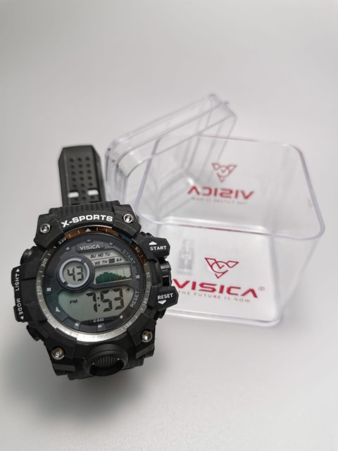 Jam Tangan Asli VISICA 640 Tali Rubber Anti Air