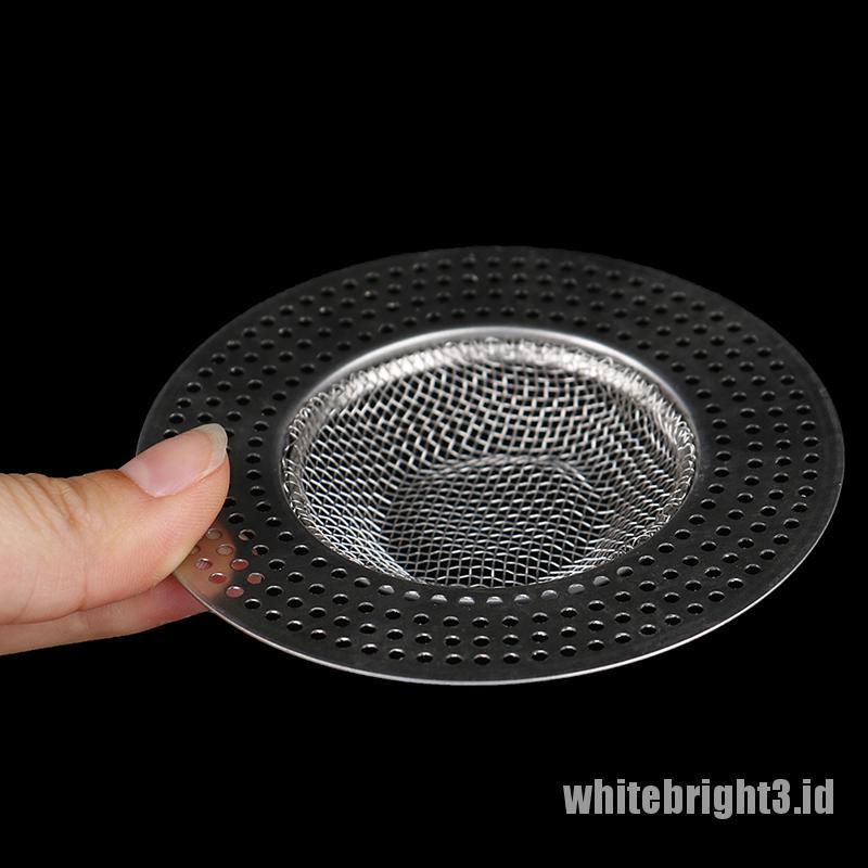 ❤White3 Warna Putih❤ Filter Kawat Penangkap Rambut Untuk Saluran Pembuangan Bathtub Shower Wastafel