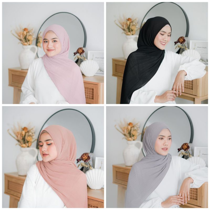 CHAYRA PLISKET PASHMINA | PASHMINA PLISKET | PLISKET LIDI