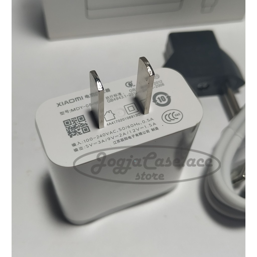 Travel Charger Xiaomi MI 6 Xiaomi Original Fast Charging Tipe C USB type C mi 6 mi5c mi 8 lite mi 9