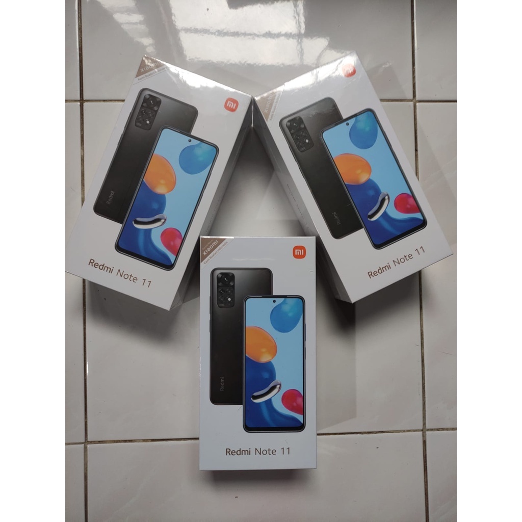 GARANSI RESMI . . .  REDMI NOTE 11 RAM 6GB ROM 128GB