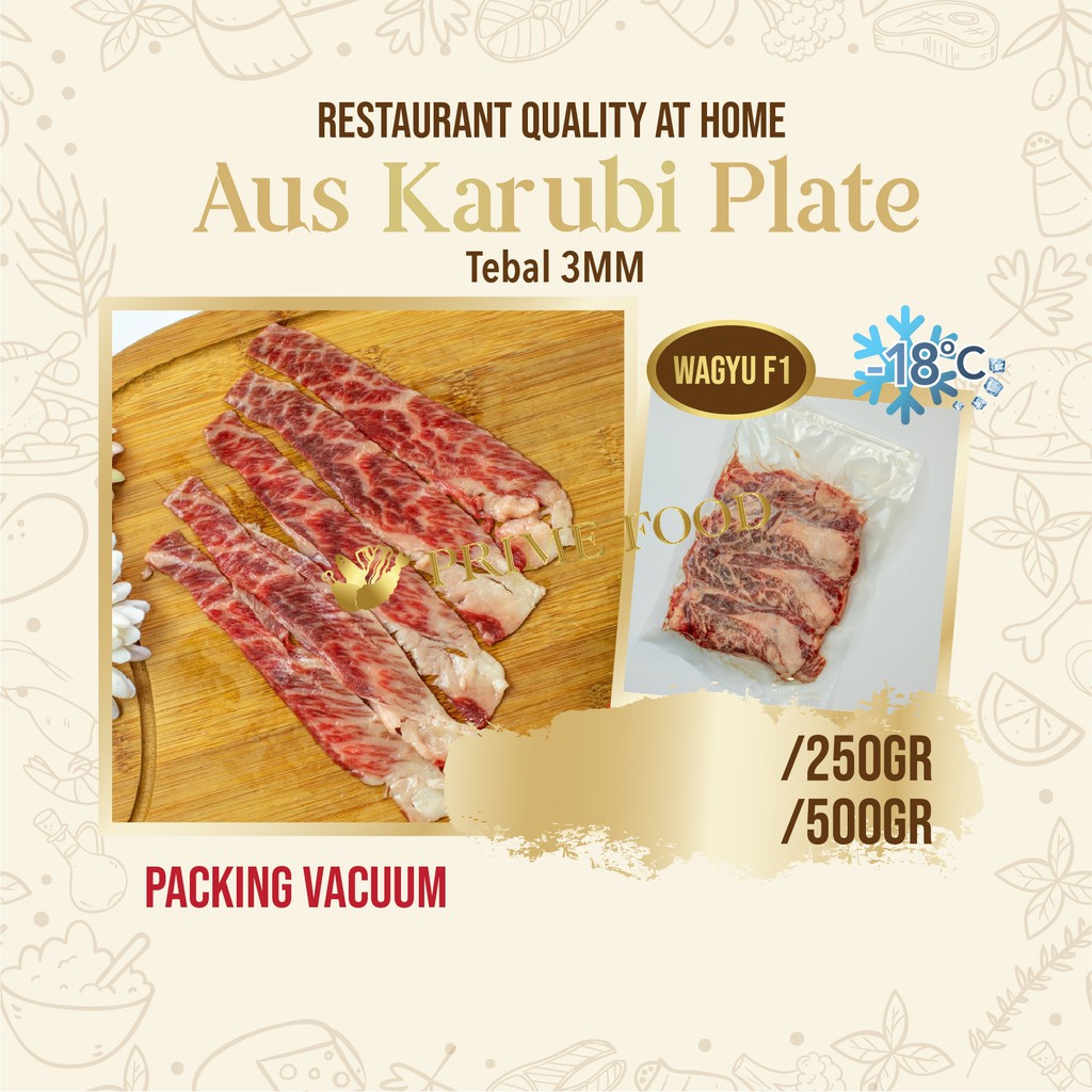 

AUS Karubi Plate MM0113 wagyu nya Shortplate
