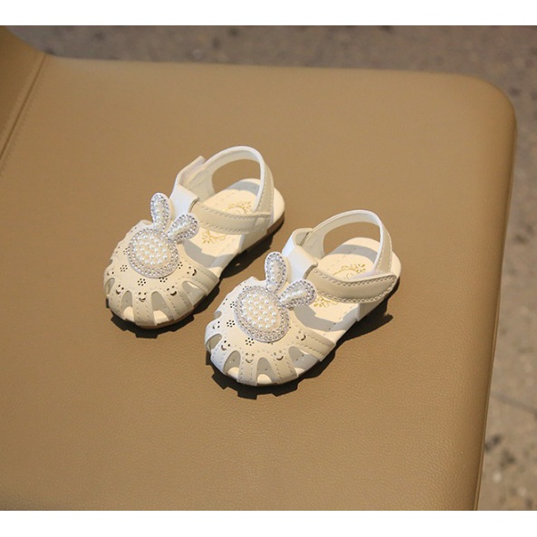 Sepatu anak dan bayi perempuan import premium motif ala BUNNY MUTIARA KILAU premium lentur