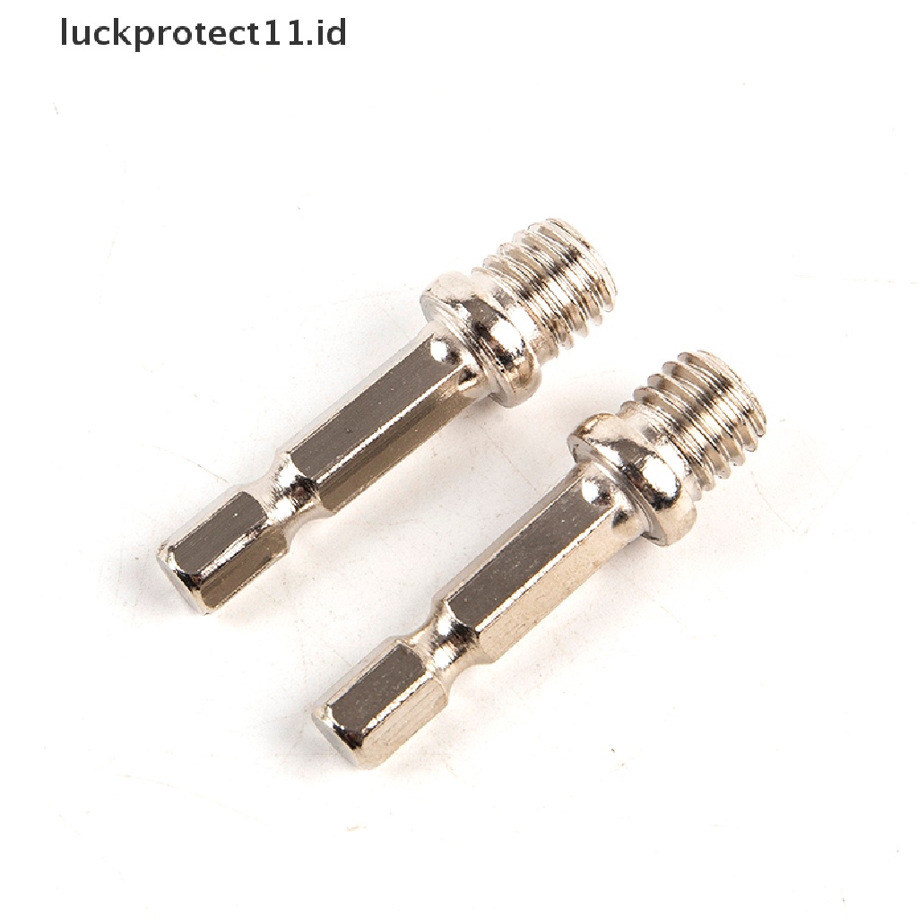 //HG&amp;ID// 1Pc 1/4 Hexagon Connecting Rod Adapter Drill Chuck M10 Polishing Disc Connection .