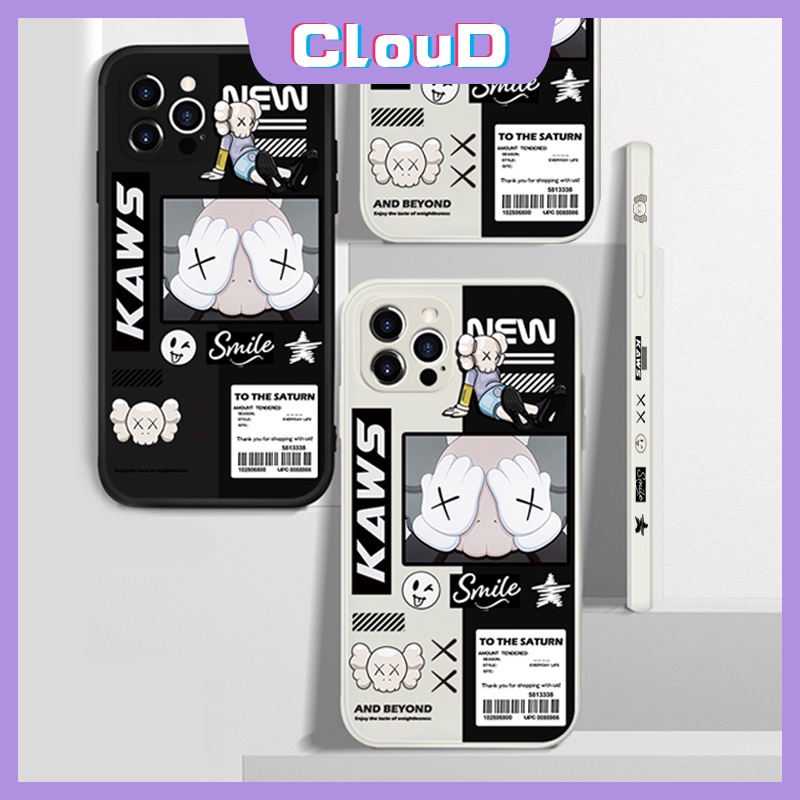 Casing Silikon Realme C31 C21Y C25Y C21 C15 C25 C35 C12 C17 5i 6i 7 7i 6 6s 5 8 8pro C3 C20A C11 C25s Motif KAWS 2021s