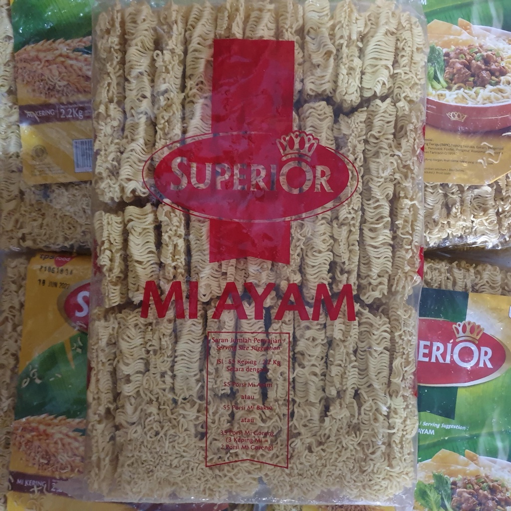 [Bal] Mie Kering Keriting Mie Ayam Superior TPS FOOD - mi55