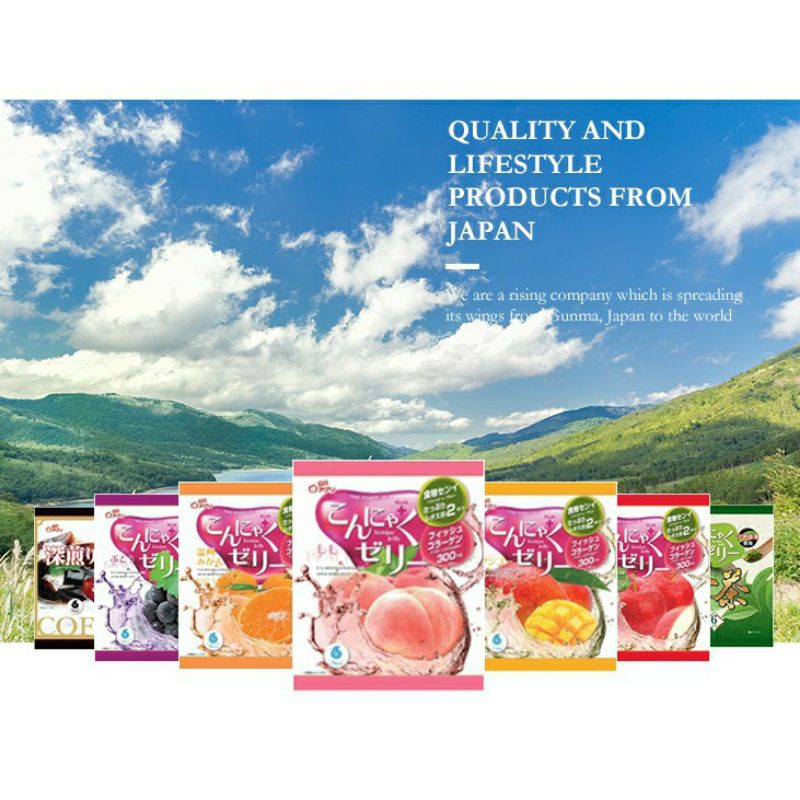 

Yukiguni konjac Jelly 108g