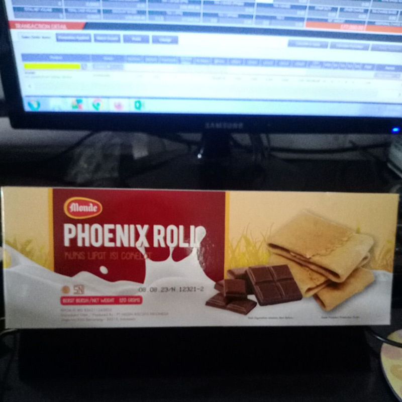 

MONDE PHOENIX ROLL CHOCOLATE 120 GR