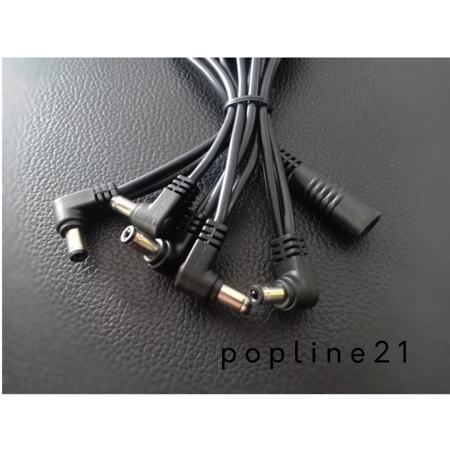 Kabel Adaptor Efek Multi / Cabang 5 DAISY CHAIN with Noise Cancel