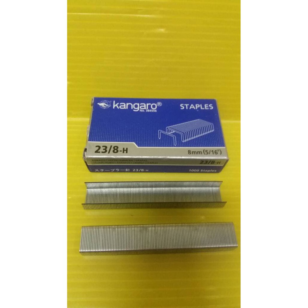 

NEW Isi Staples Kangaro 23/8 TERLARIS