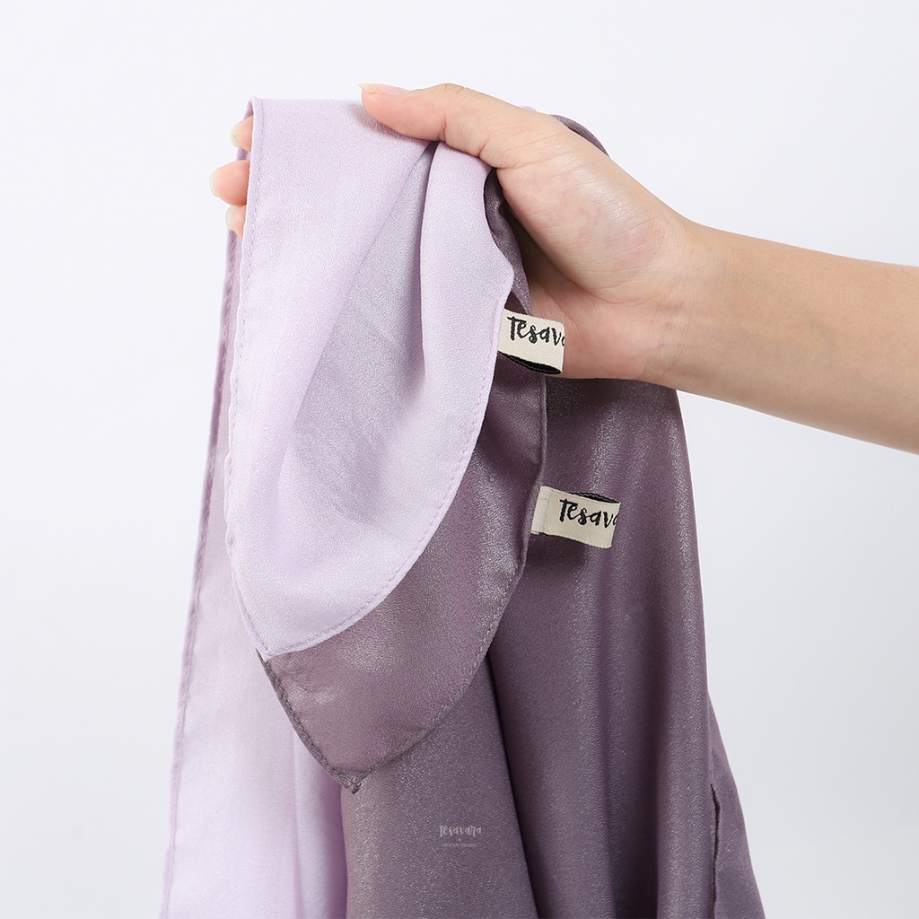 Minor Defect | Tesavara Agia Scarf | Hijab Segiempat Voal Wisuda &amp; Acara Formal