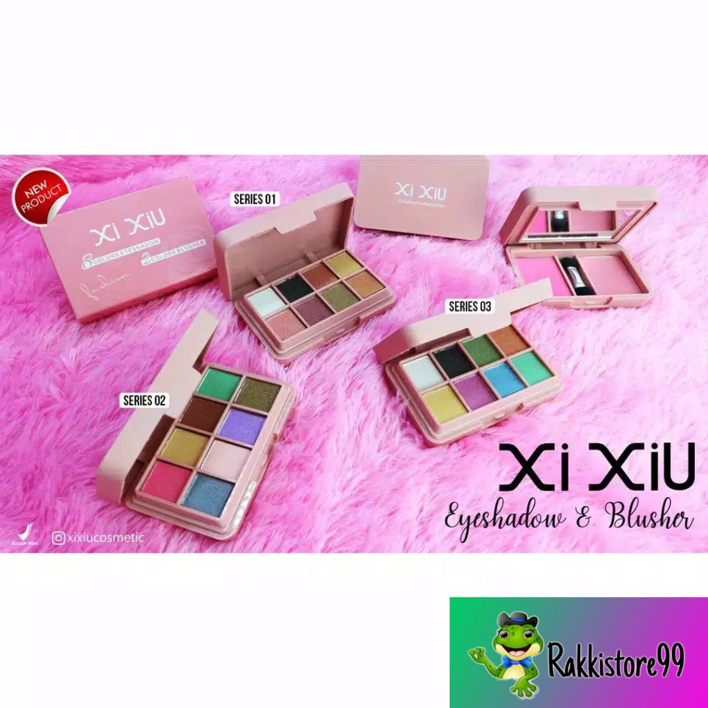 ❣️Rakkistore99❣️ Xi Xiu Eyeshadow &amp; Blusher (100% Original)