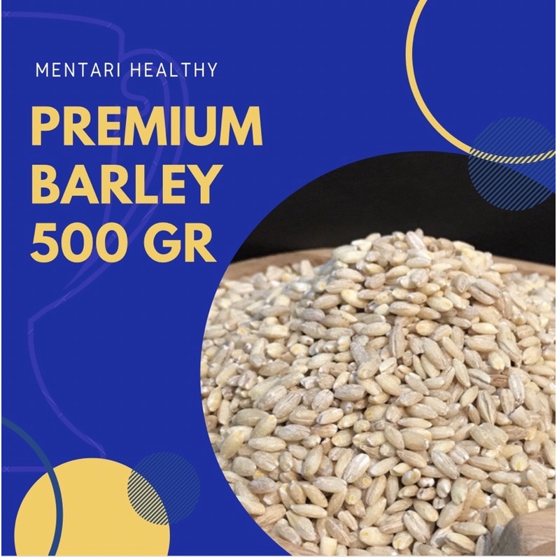 

Premium Barley / Jali Jali 500gr (Hulled Barley) 500gr