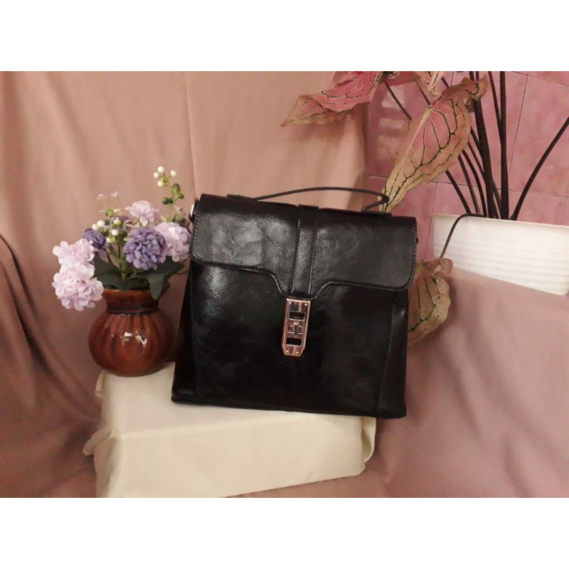 Tas Slempang Wanita Tas Guru Wanita Tas Kantoran Harumi Bag