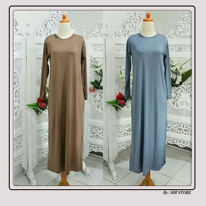 Manset Gamis Bahan Kaos dan Spandek