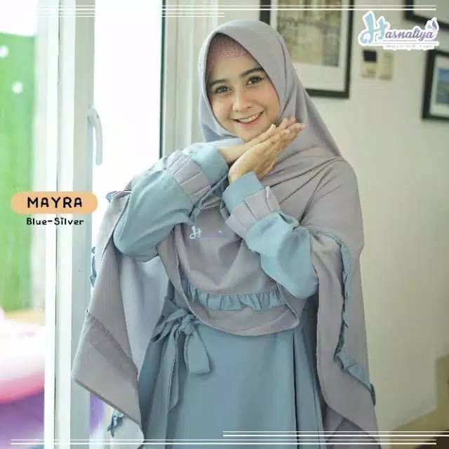 MAYRA dress set siap kirim original