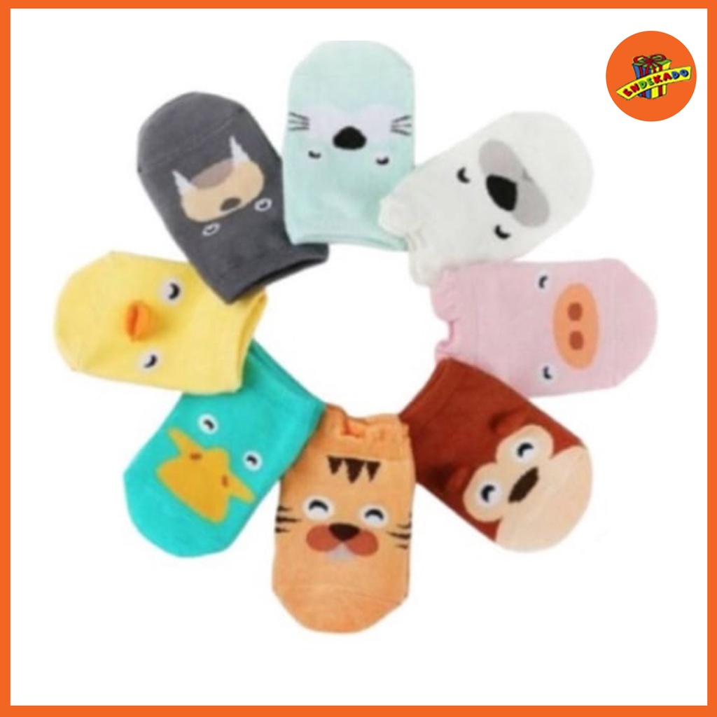 MAKASSAR! KAOS KAKI ANAK BAYI CUTE ANIMAL 3D IMPOR - Kaos Kaki Murah