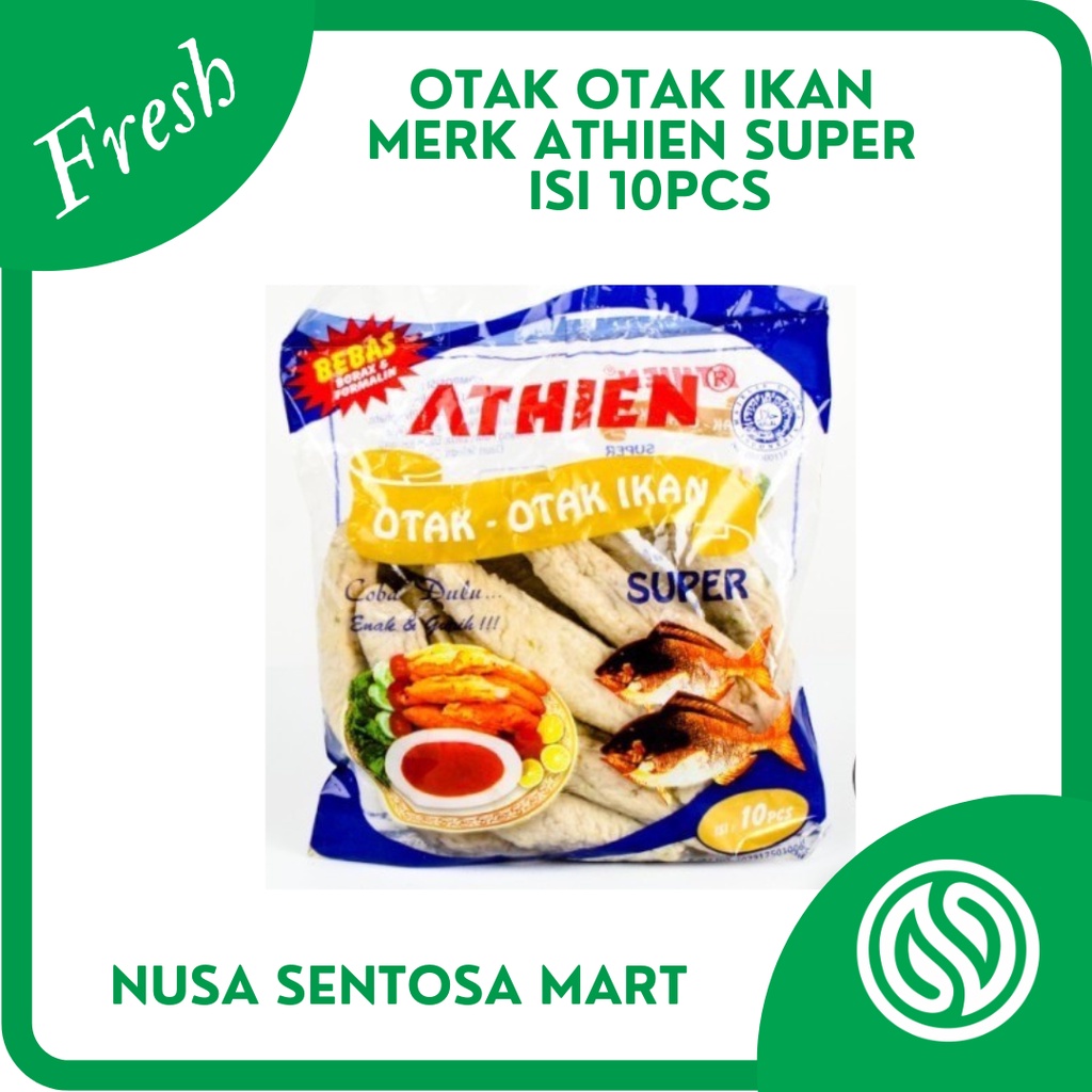 

Otak Otak Ikan Merk Athien Super isi 10