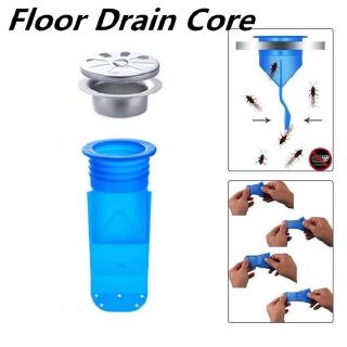 1 Set Silicone Odor-resistant Floor Drain / Bathroom Pipe Smell Proof