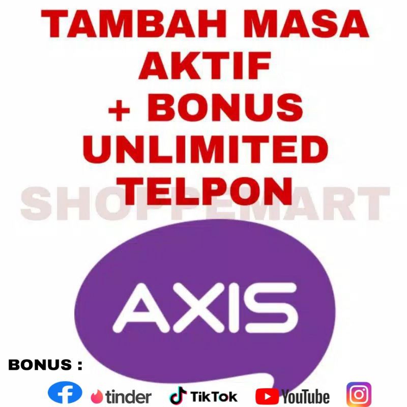 TAMBAH MASA AKTIF AXIS [WAJIB BACA DESKRIPSI] PERPANJANGAN MASA AKTIF AXIS