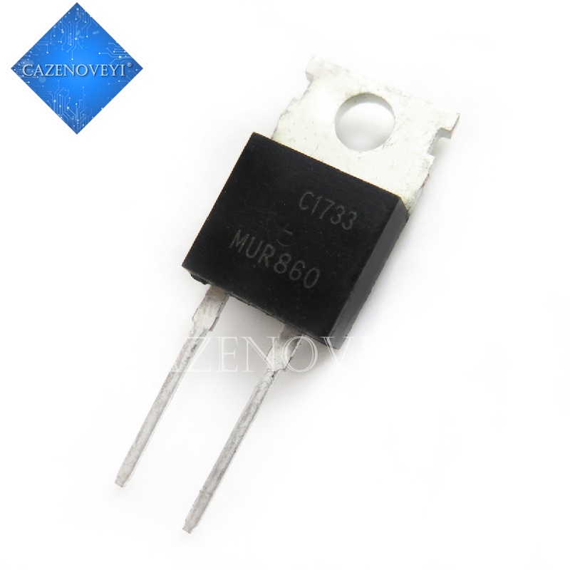 10pcs Ic Mur860G Mur860 U860 To-220 8a 600v