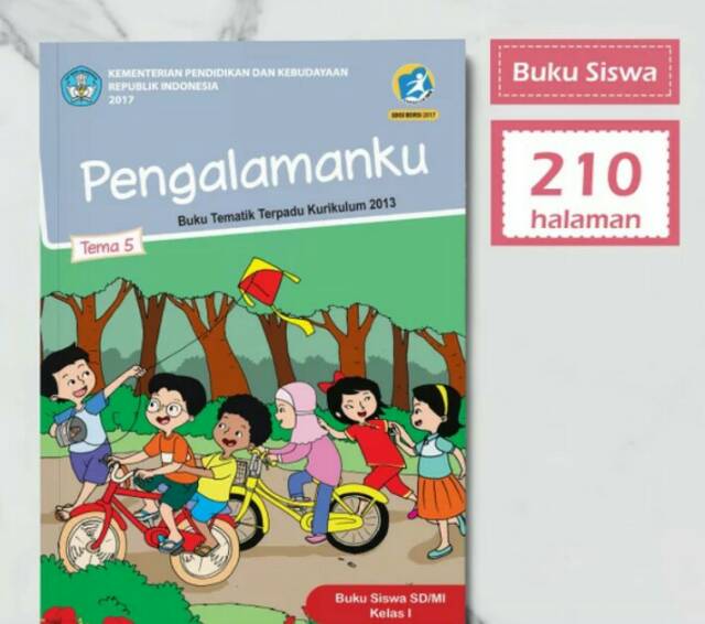 Harga satuan Buku siswa tematik k13 kelas 1 tema 1,2,3,4,5,6,7,8,agama islam smtr 1 dan 2