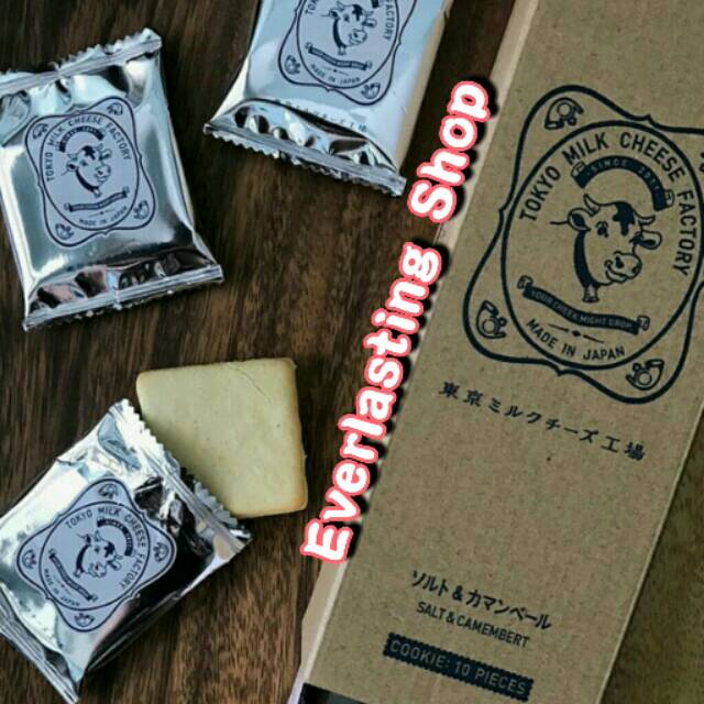 

Tokyo Milk Cheese Factory Salt and Camembert 10 Count Keju Susu Jepang rasa original asin