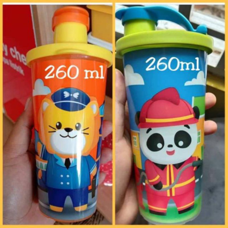 Tupperware gelas anak karakter lucu