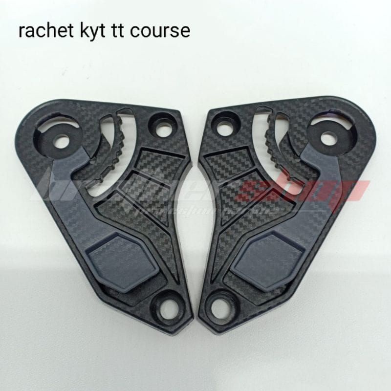 Rachet kyt tt course / dudukan kaca helm kyt tt course original