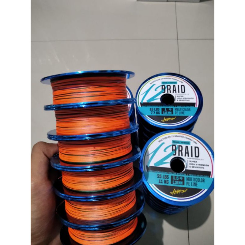 Senar PE Harrow braid x12