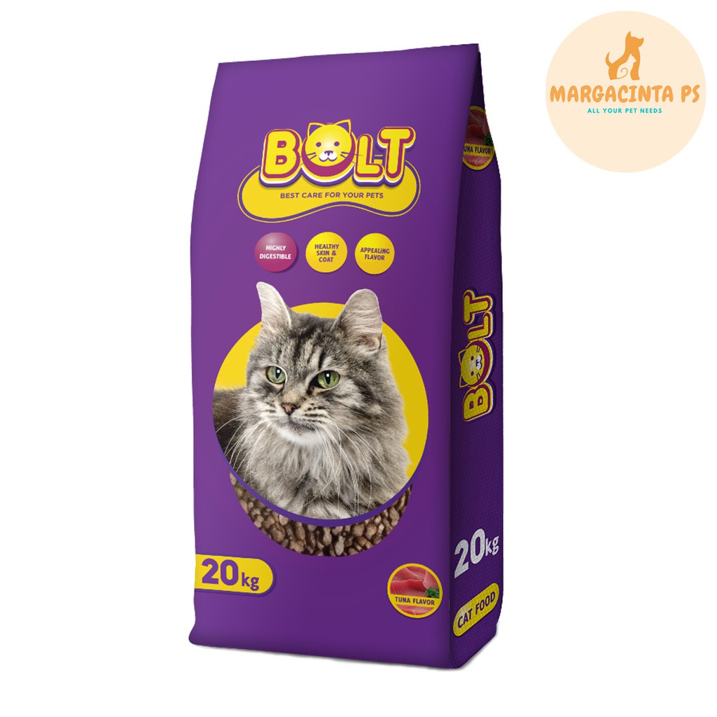 Makanan Kucing Kering Dry Food Bolt 800gr