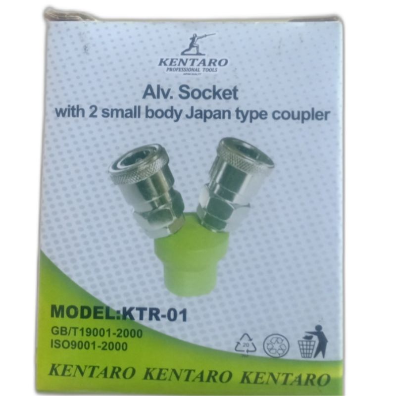 QUICK COUPLER TYPE 20 2 CABANG KENTARO JAPAN QUALITY