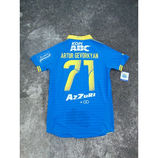 JERSEY PERSIB BANDUNG HOME 2019 NNS ARTUR GEVORKYAN 71 ORIGINAL