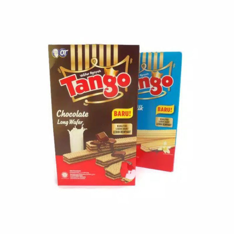 

Tango Wafer Long Coklat Vanila Box Isi 20