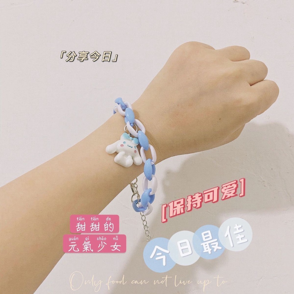 Jepang jk lembut gadis Cinnamoroll babycinnamoroll gelang wanita in pacar perempuan Mori satu pasang