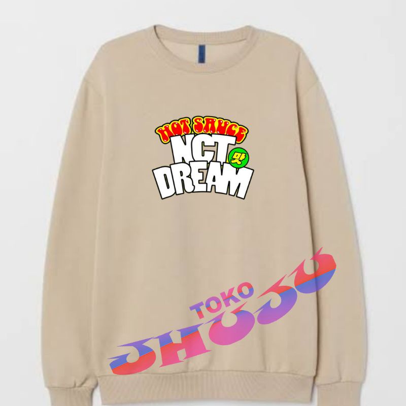 Basic Sweater NCT Dream HIT SAUCE print DTF