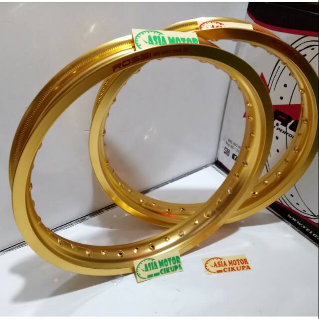 Velg Rossi 160-185 ring 17 gold