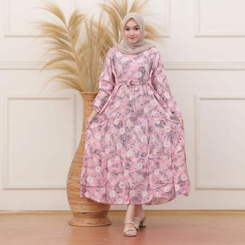 DRESS RAYON DRESS FASHION MUSLIM